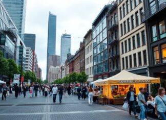 Düsseldorf erlebt kulturelle Renaissance: Stadtentwicklung und Gemeinschaftsfeste im Fokus Düsseldorf is experiencing a cultural renaissance: urban development and community festivals in focus