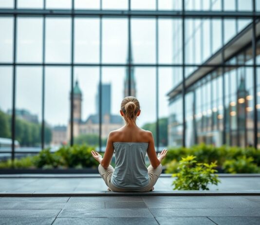 Düsseldorf führt innovative Achtsamkeitsprogramme ein Düsseldorf is introducing innovative mindfulness programs.