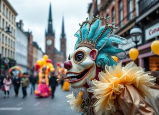Düsseldorf feiert die Rückkehr der Karnevalstraditionen Düsseldorf celebrates the return of carnival traditions
