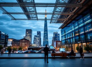 Düsseldorf feiert Erfolg der lokalen Tech-Startup-Szene Düsseldorf celebrates the success of the local tech startup scene.