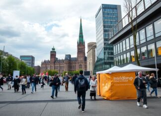 Düsseldorf erlebt ein ereignisreiches Wochenende: Kultur, Sport und Gemeinschaft Düsseldorf experiences an eventful weekend: culture, sports, and community