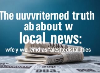 Die ungeschminkte Wahrheit über lokale Nachrichten: Warum wir mehr als nur Schlagzeilen brauchen The unvarnished truth about local news: Why we need more than just headlines