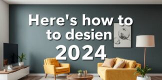 So gestalten Sie 2024: Die neuesten Trends für Innenräume Here's how to design 2024: The latest trends for interiors