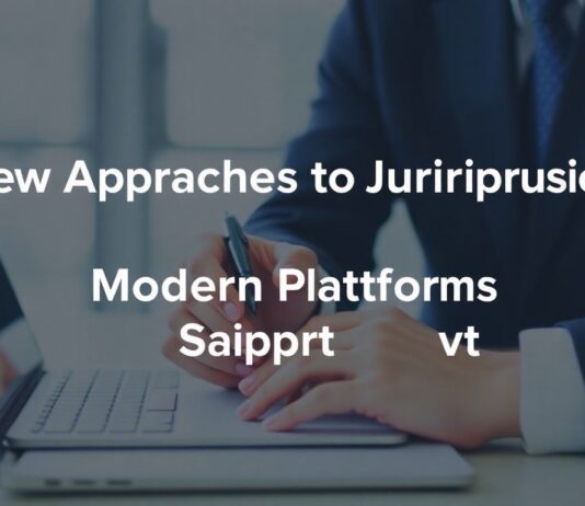 Neue Wege der Rechtsprechung: Wie moderne Plattformen Juristen unterstützen New Approaches to Jurisprudence: How Modern Platforms Support Lawyers